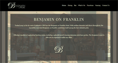 Desktop Screenshot of benjaminonfranklin.com.au